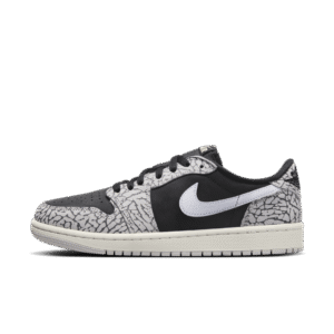 Air_Jordan 1 Low Black Cement